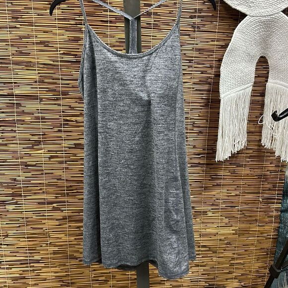 Ck Performance Women's Halter Peached Space Dye Sport Dress, Black, Large - Picture 2 of 3